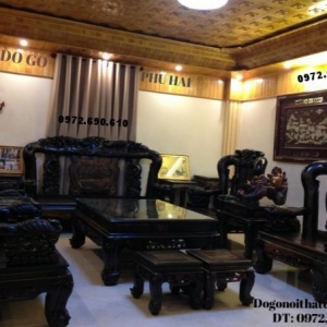 Bộ bàn ghế gỗ trắc Kiểu Công phượng V14 B111