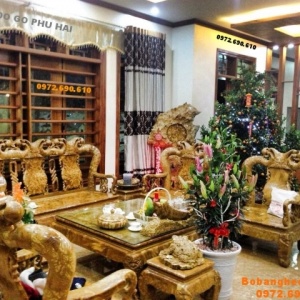 Bàn ghế gỗ nu nghiến (Gỗ Ngọc nghiến): Báu vật từ thiên nhiên