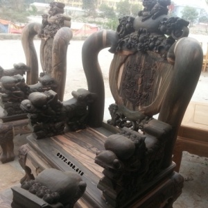 Bo ban ghe go mun Mau dinh rong Tay 14 BG-42