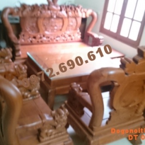 Bộ bàn ghế gỗ hương đẹp, Đồ gỗ đồng kỵ V12 B81