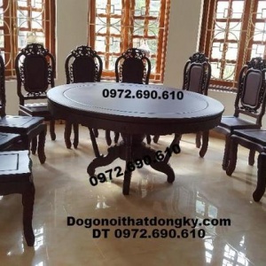 BỘ BÀN ĂN ĐẸP, Bàn ghế ăn bàn tròn BA.112