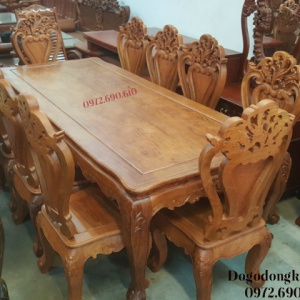 BÀN GHẾ PHÒNG ĂN, BÀN ĂN HIỆN ĐẠI mẫu Độc & Đẹp BA.148
