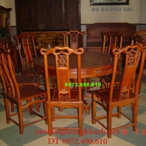 Nơi bán Bộ bàn ghế phòng ăn kiểu Bàn Tròn BT21