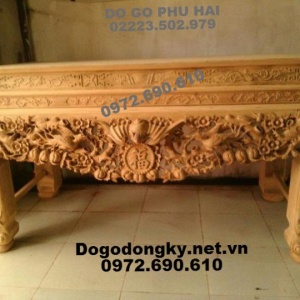 Bán Bàn Thờ Gia tiên, Sập Thờ Gỗ Gụ, Mit, Hương ST126