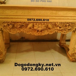 Bàn Thờ Đồng Kỵ Đẹp, Bàn Thờ Gỗ Gụ ST120