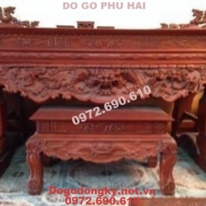 Nơi Bán Bàn Thờ Gỗ Đẹp, Bàn Thờ Mẫu Đồng Kỵ ST124