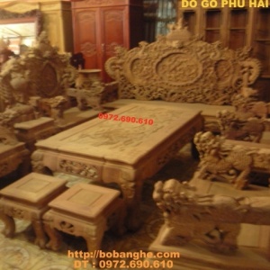 Đồ Gỗ Cao Cấp Bộ Rồng Bảo Đỉnh RD8