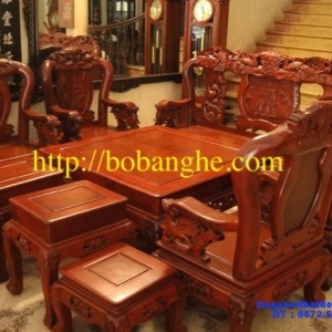 Đồ gỗ cao cấp Bộ bàn ghế Phượng công 10 món PC1