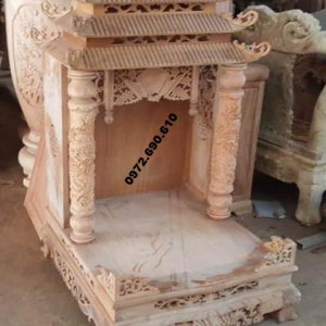 Mẫu Bàn Thờ Thần Tài Cỡ To Kiểu Dáng Đẹp BTT.34