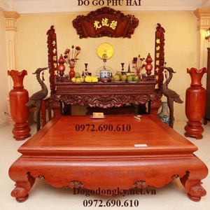 Bàn Thờ Tứ Linh Chân Nghê - Thờ Gia Tiên ST.185