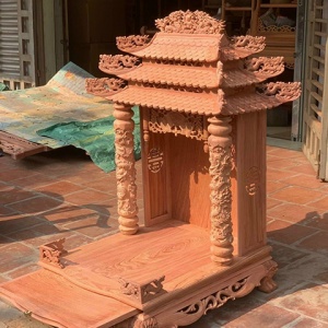 Sản Xuất Bàn Thờ Thần Tài Chuyên Nghiệp Mẫu Theo Yêu Cầu BTT.81