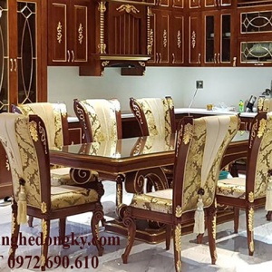 Bộ Bàn Ghế Ăn Tân Cổ Điển Cho Phòng Ăn Sang Trọng BA.230