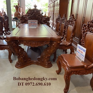 [NGẮM] Bộ Bàn Ghế Phòng Ăn Siêu Đẹp, Đẳng Cấp Số 1 VN BA.205