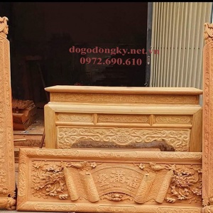 Bộ Hoành Phi Câu Đối Song Ngữ PHÚC MÃN ĐƯỜNG Đẹp Ít Thấy HP.123