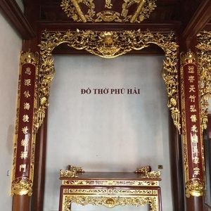 Cửa Võng Thờ Gia Tiên Mẫu Đẹp Giá Tốt Năm 2022 CV.06