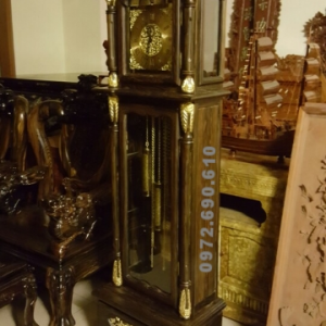 01+ Đồng Hồ Cây Máy Cơ Mạ Vàng Nguyên Chất DH113