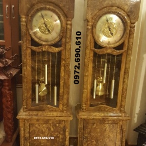 Đồng Hồ Quả Lắc Gỗ Nu Nghiến Dogodongky.net.vn DH.126