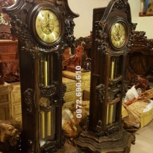 01+ Mẫu Đồng Hồ Đẹp Gỗ Mun Dogodongky.net.vn DH.127