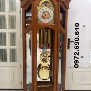 Đồng Hồ Để Trang Trí Phòng Khách Máy Cơ Ba Quả Tạ DH136