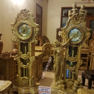 Nơi Bán ĐỒNG HỒ CÂY Gỗ Nu Nghiến Đẹp, Hiếm Tại TP HCM DH.169