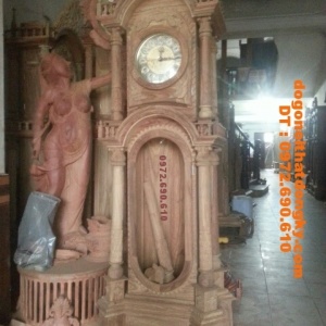 Dong ho cay go huong kieu Duc DH-43