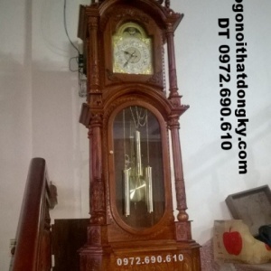 Đồng hồ cơ Germany ba quả tạ chuông đồng DH-80