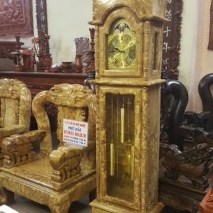 Nơi Sx Đồng Hồ Gỗ Nu Nghiến Chình Hiệu Phú Hải DH.179