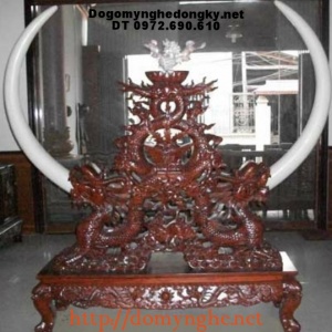 Giá cắm ngà voi , Đồ gỗ mỹ nghệ Phú Hải GN2