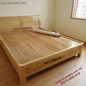 Giường Gỗ Đẹp, Giường Ngủ Kiểu Hiện Đại GN.101