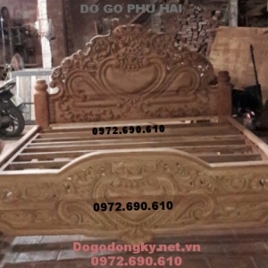 +01 MẪU GIƯỜNG NGỦ ĐẸP, Giường Gỗ Giáng Hương GN104