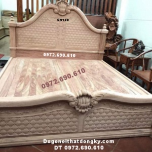 Giường Ngủ Mẫu Mới, Giường Gỗ Đẹp GN.108