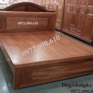 Mẫu giường gỗ giá rẻ nhất, Giường ngủ gỗ tự nhiên GN.112