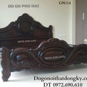 Giường Ngủ Gỗ Tốt, Giường Gỗ Đẹp Dogodongky.net.vn GN.114