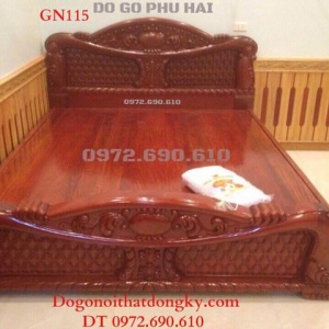 Nơi Bán Giường Gỗ Đẹp, Giường Ngủ cho phòng ngủ hiên đại GN.115