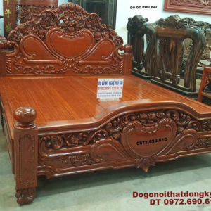 GIUONG NGU DEP, Go Huong Danh Cho Phong Ngu Vip GN.129