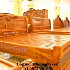 10 Mẫu Giường Ngủ Giá Rẻ Được Ưa Chuộng Nhất Năm 2018 GN.138