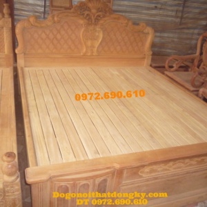 Giường ngủ hồng nhện , Giường đục trám GN28