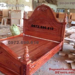 Bán Giường ngủ gỗ gụ , gỗ hương, gỗ mun...GN42