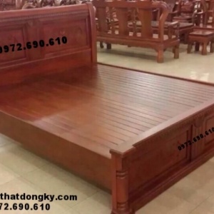 Phòng ngủ đẹp với giường ngủ đẹp go dong ky GN50