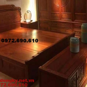 Giường ngủ gỗ đẹp cho phòng ngủ GN.89