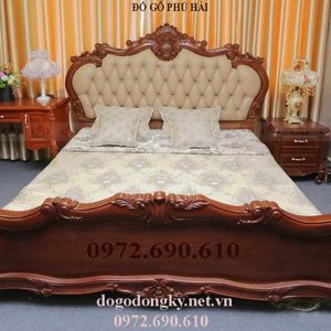 Giường Ngủ Bọc Da ( Nỉ ) Sang Trọng Đáng Mua Nhất GN.204