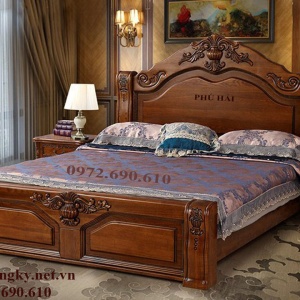 Mẫu Giường Ngủ Châu Âu Cao Cấp, Sang Trọng Năm 2021 GN.186