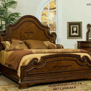 Giường Ngủ Phong Cách Châu Âu Cho Phòng Ngủ Cao Cấp GN.216