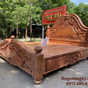 Giường Ngủ Đẹp, Giường Cưới Mẫu Nữ Hoàng GN.157