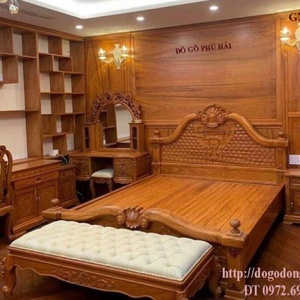 Giường Ngủ Đẹp Dành Cho Phòng Ngủ Quí Tộc GN.210 