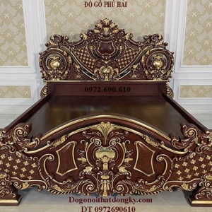 SIÊU PHẨM Giường Ngủ HOÀNG GIA | Nội Thất Phú Hải GN.194