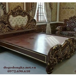 Giường Ngủ Phong Cách Châu Âu | Giường Ngủ Hoàng Gia GN.203