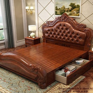 Nơi Bán Mẫu Giường Ngủ Tân Cổ Điển Đẹp Tại Quảng Ninh GN.213