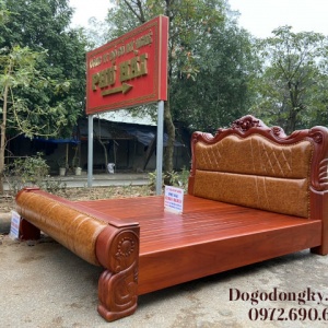 [ NGẮM ] Chiếc Giường Ngủ Đẹp Mẫu Tân Cổ Diển Cho Phòng Ngủ 5 Sao GN.151