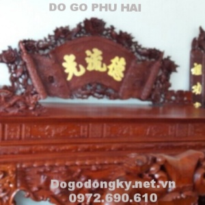 Bộ Hoành Phi Câu Đối Mạ Vàng Dogodongky.net.vn HP.48